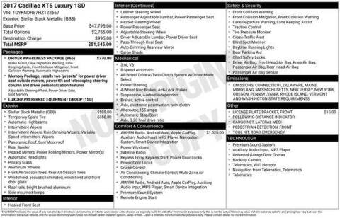 2017 Cadillac XT5 Luxury