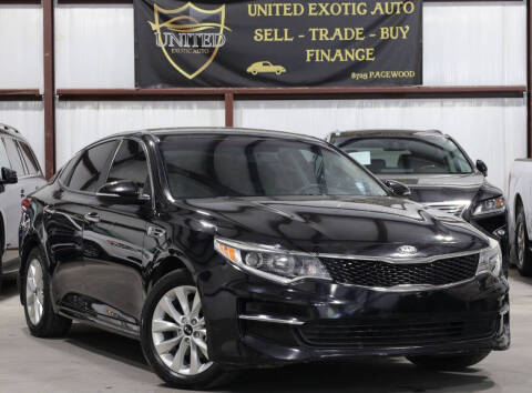 2018 Kia Optima for sale at United Exotic Auto in Houston TX