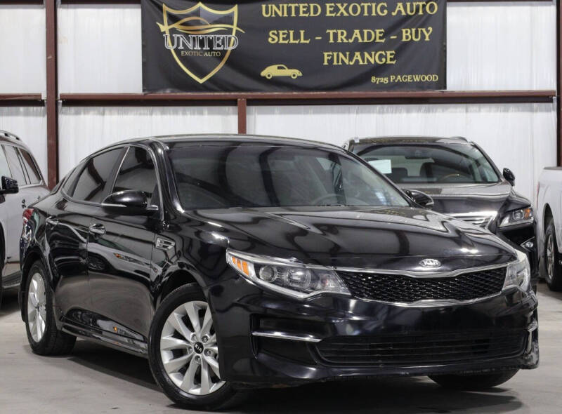 2018 Kia Optima for sale at United Exotic Auto in Houston TX