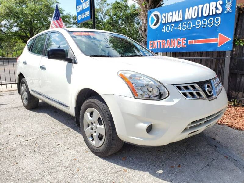 2012 Nissan Rogue for sale at SIGMA MOTORS USA in Orlando FL