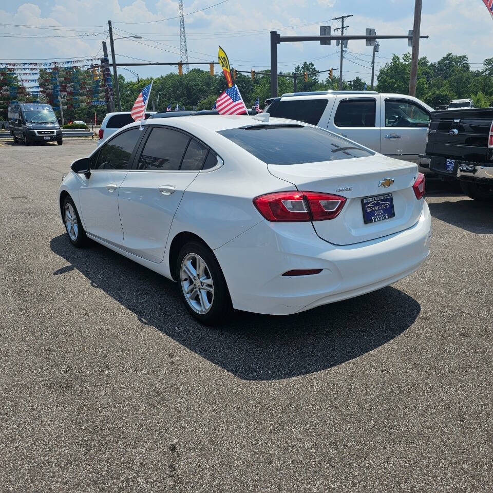 2018 Chevrolet Cruze for sale at Norman's Auto Sales in Cleveland, OH