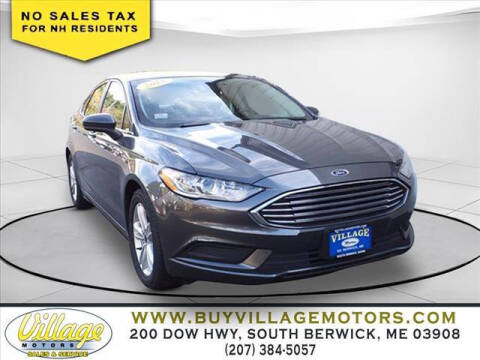 2018 Ford Fusion for sale at Village Motors in South Berwick ME