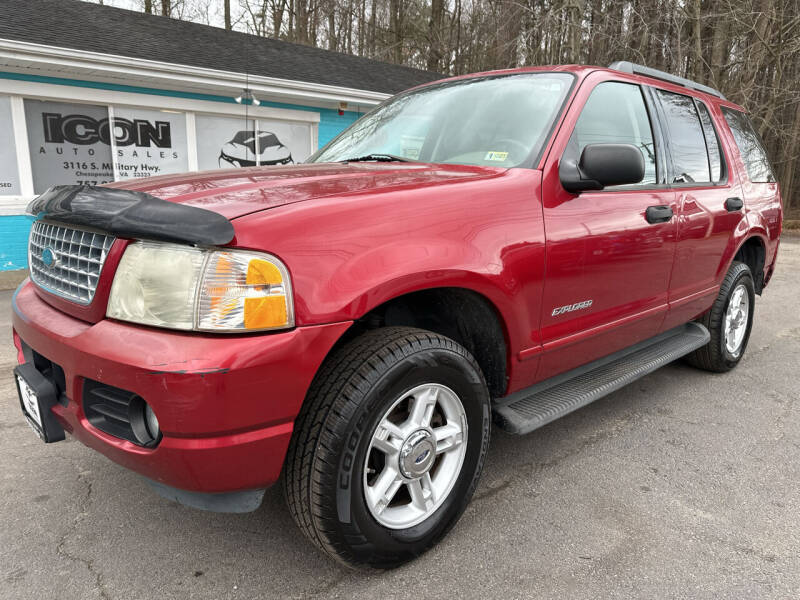 2005 Ford Explorer for sale at ICON AUTO SALES in Chesapeake VA