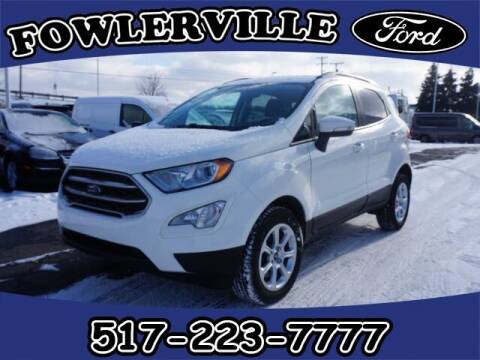 2018 Ford EcoSport for sale at FOWLERVILLE FORD in Fowlerville MI