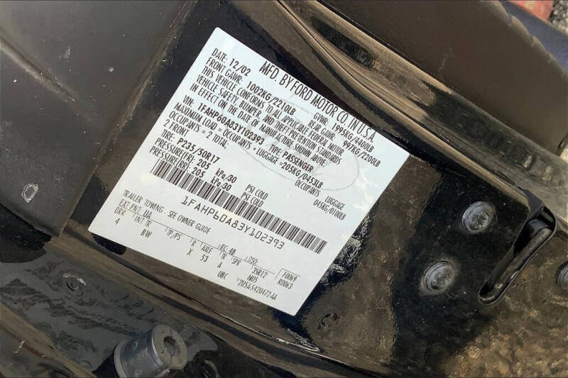 2003 Ford Thunderbird