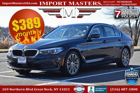 2019 BMW 5 Series for sale at Import Masters in Great Neck NY