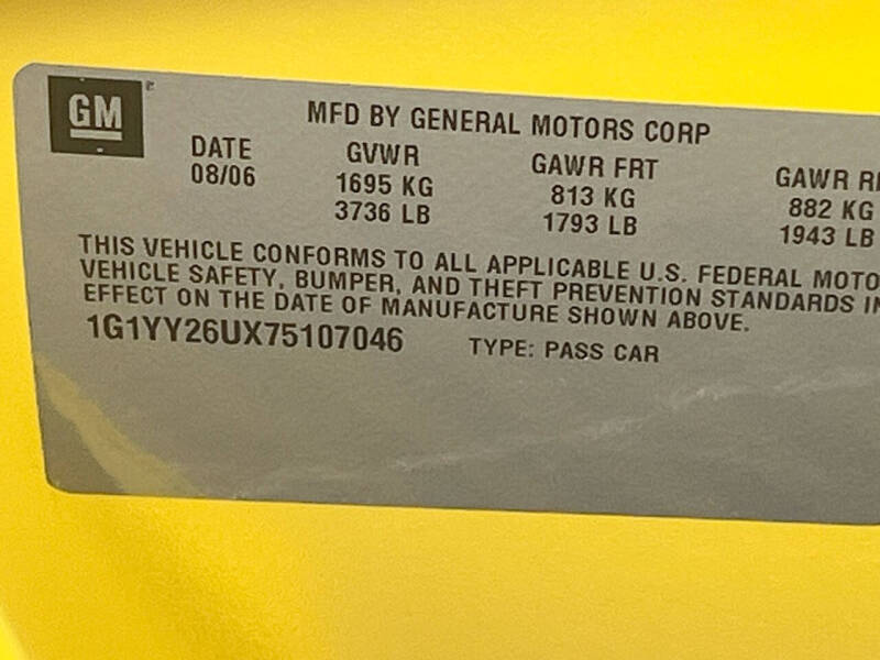 2007 Chevrolet Corvette