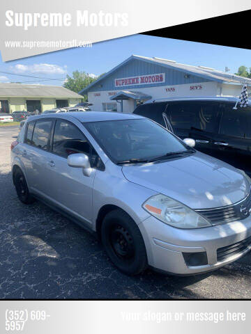 2008 Nissan Versa for sale at Supreme Motors in Leesburg FL