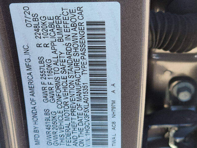 2020 Honda Accord Hybrid EX-L