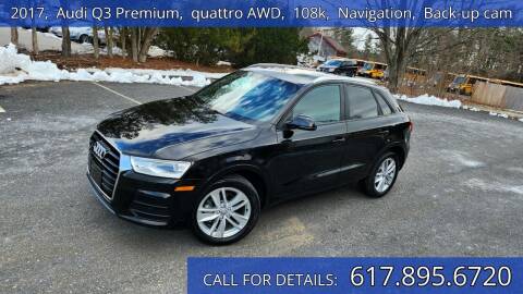 2017 Audi Q3 for sale at Carlot Express in Stow MA