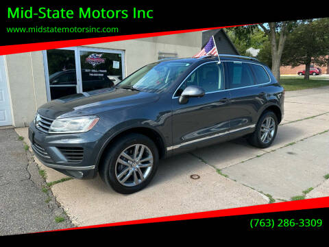 2016 Volkswagen Touareg for sale at Mid-State Motors Inc in Rockford MN