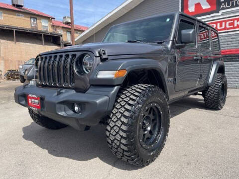 2020 Jeep Wrangler Unlimited for sale at Red Rock Auto Sales in Saint George UT