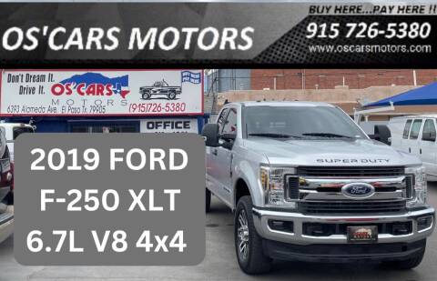 2019 Ford F-250 Super Duty for sale at Os'Cars Motors in El Paso TX