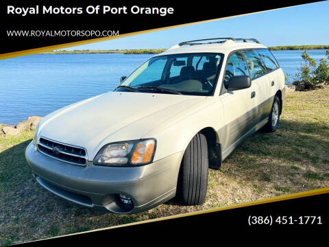 2002 Subaru Outback for sale at Royal Motors of Port Orange in Port Orange FL