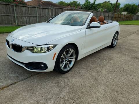 2018 BMW 4 Series for sale at MOTORSPORTS IMPORTS in Houston TX