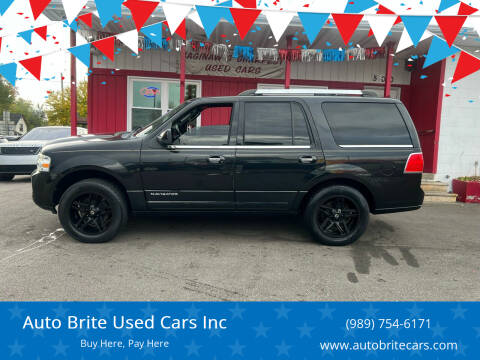 2011 Lincoln Navigator for sale at Auto Brite Used Cars Inc in Saginaw MI