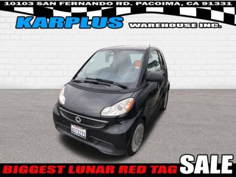 2015 Smart fortwo for sale at Karplus Warehouse in Pacoima CA