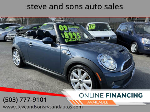 2009 MINI Cooper for sale at steve and sons auto sales in Happy Valley OR
