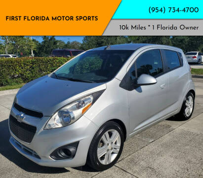 2014 Chevrolet Spark for sale at FIRST FLORIDA MOTOR SPORTS in Pompano Beach FL
