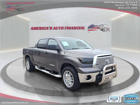 2016 Toyota Tundra for sale at America's Auto Financial in Houston TX