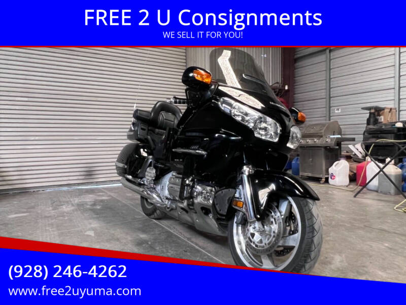 2008 Honda Goldwing for sale at FREE 2 U Consignments in Yuma AZ