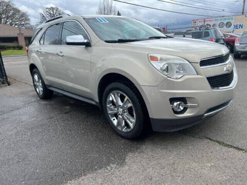 2011 Chevrolet Equinox for sale at WEST COAST CAR SALES in Salem OR