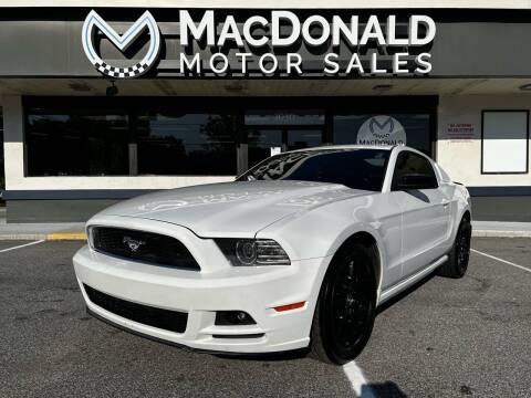 2014 Ford Mustang for sale at MacDonald Motor Sales in High Point NC