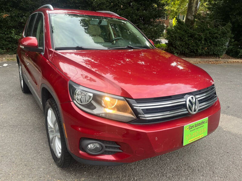 2012 Volkswagen Tiguan for sale at Euro Automotive LLC in Falls Church VA