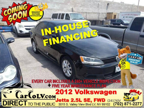 2012 Volkswagen Jetta for sale at The Car Company - Buy Here Pay Here in Las Vegas NV