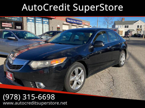 2013 Acura TSX for sale at AutoCredit SuperStore in Lowell MA