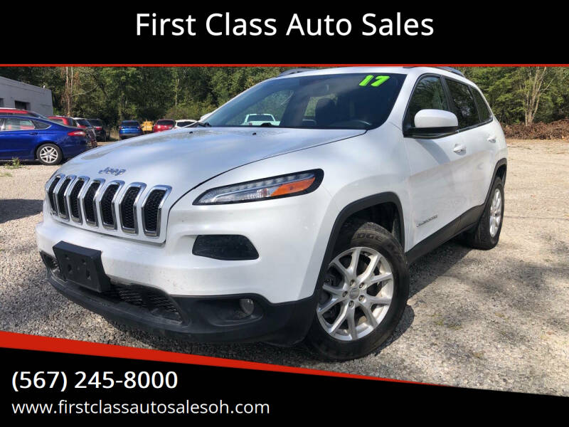 2017 Jeep Cherokee for sale at First Class Auto Sales in Fostoria OH