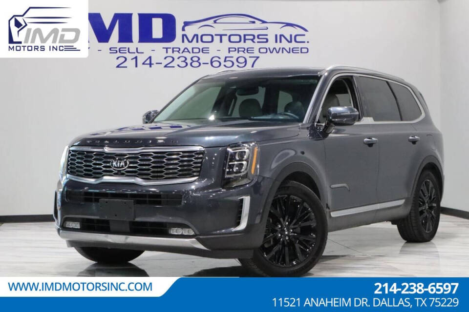 2020 Kia Telluride for sale at IMD MOTORS, INC in Dallas, TX