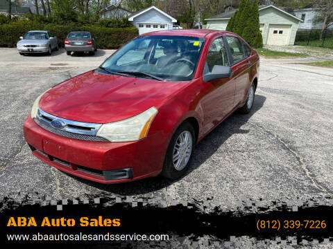 2010 Ford Focus for sale at ABA Auto Sales in Bloomington IN