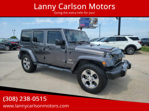 2016 Jeep Wrangler Unlimited for sale at Lanny Carlson Motors in Kearney NE