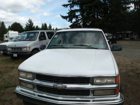 1997 Chevrolet Tahoe for sale at Sun Auto RV and Marine Sales, Inc. in Shelton WA