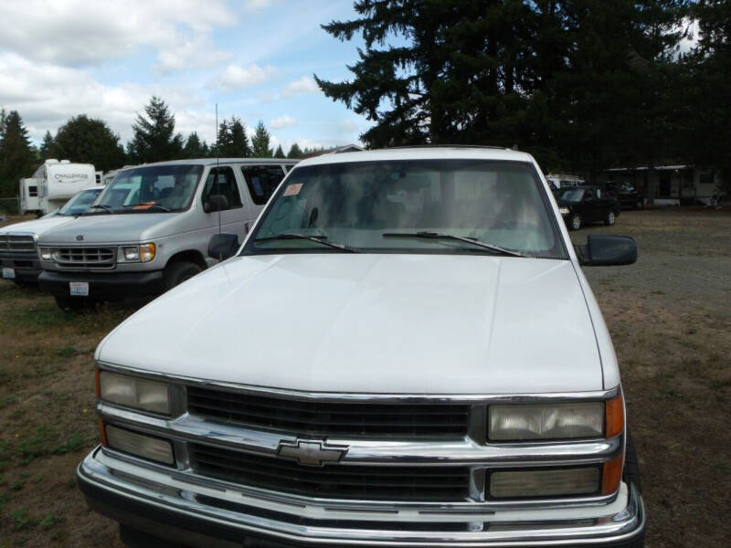 1997 Chevrolet Tahoe for sale at Sun Auto RV and Marine Sales, Inc. in Shelton WA