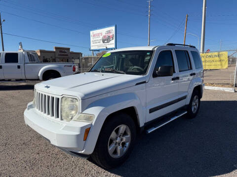 2012 Jeep Liberty for sale at AUGE'S SALES AND SERVICE in Belen NM