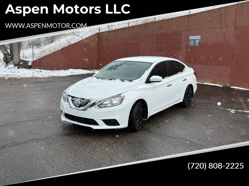 2017 Nissan Sentra for sale at Aspen Motors LLC in Denver CO