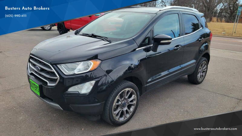 2019 Ford EcoSport for sale at Busters Auto Brokers in Mitchell SD