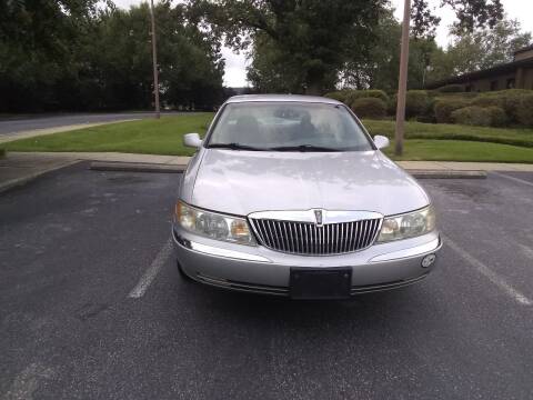 1999 Lincoln Continental for sale at Wheels To Go Auto Sales in Greenville SC