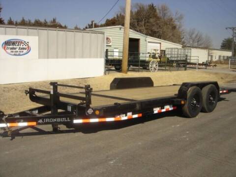 2022 83 X 20 IRON BULL HD EQUIP HAULER TILT for sale at Midwest Trailer Sales & Service in Agra KS