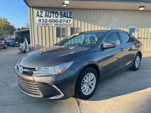 2016 Toyota Camry for sale at AZ Auto Sale in Houston TX
