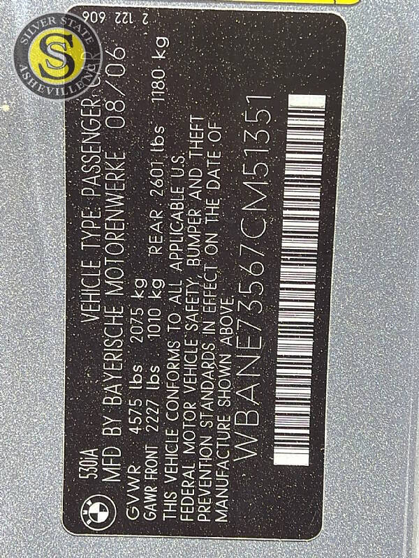 2007 BMW 5 Series