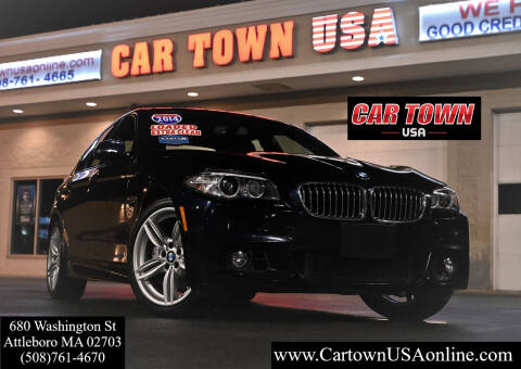 2014 BMW 5 Series for sale at Car Town USA in Attleboro MA