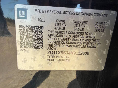 2019 Chevrolet Impala LS Fleet