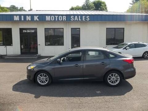 2018 Ford Focus for sale at MINK MOTOR SALES INC in Galax VA