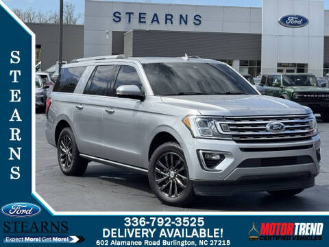 2021 Ford Expedition MAX for sale at Stearns Ford in Burlington NC