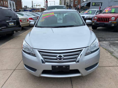 2015 Nissan Sentra for sale at K J AUTO SALES in Philadelphia PA