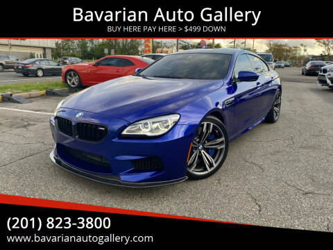 2016 BMW M6 for sale at Bavarian Auto Gallery in Bayonne NJ