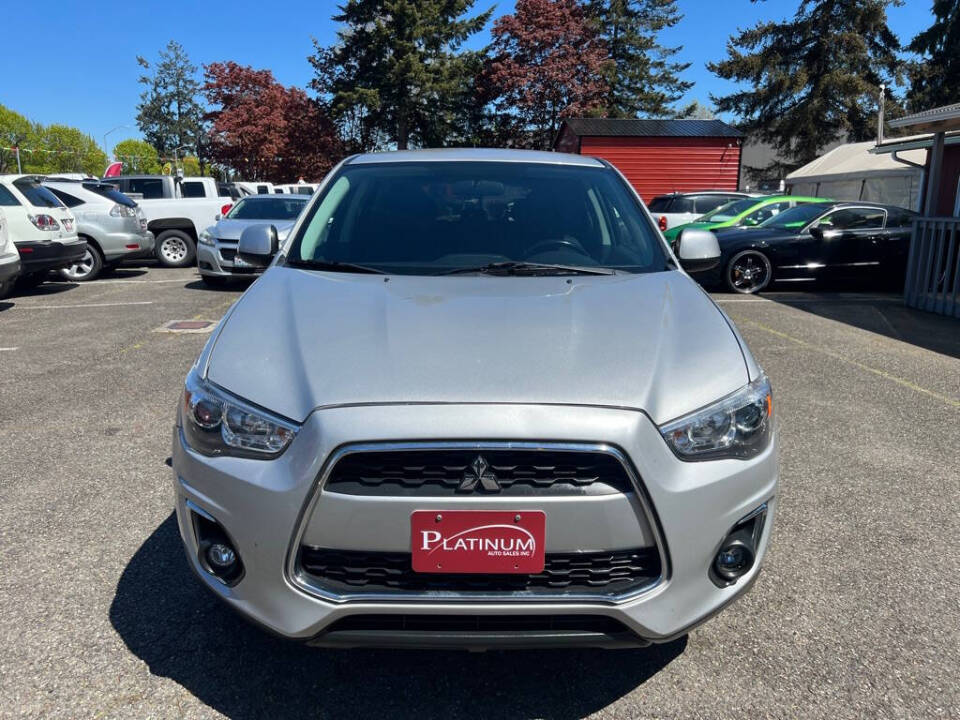 2015 Mitsubishi Outlander Sport for sale at PLATINUM AUTO SALES INC in Lacey, WA